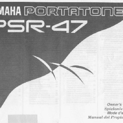 YAMAHA PSR-47