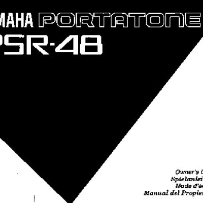 YAMAHA PSR-48