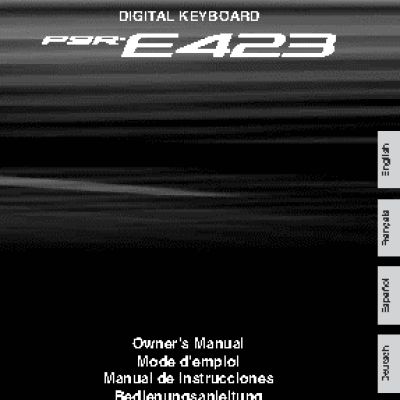 YAMAHA PSR-E423