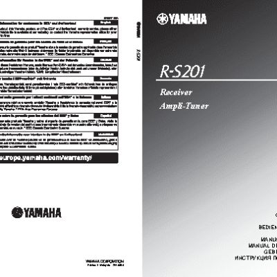 YAMAHA R-S201