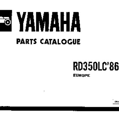 YAMAHA RD350LC (1986)