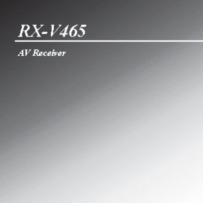 YAMAHA RX-V465