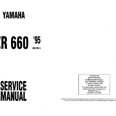 YAMAHA SZR660 (1995)