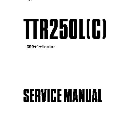 YAMAHA TTR250L (1999)