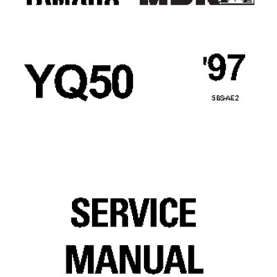 YAMAHA YQ50 Aerox (1997)