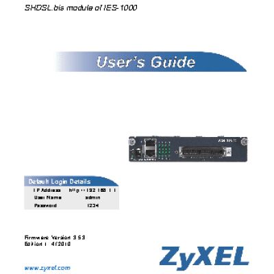 ZYXEL IES-1000 EE