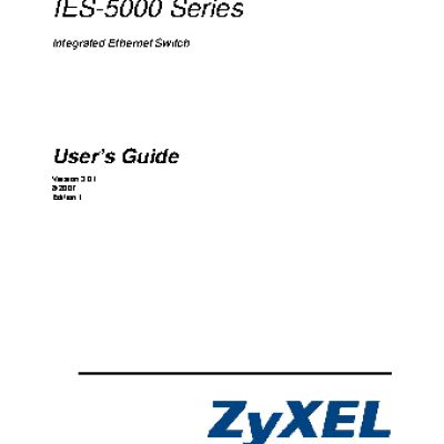 ZYXEL IES-5000