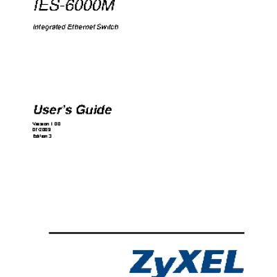 ZYXEL IES-6000