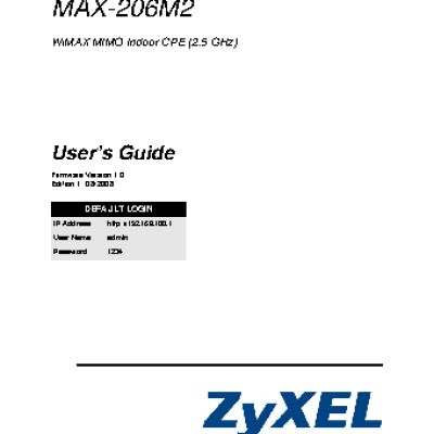 ZYXEL MAX-206M2