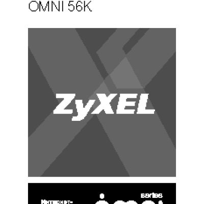 ZYXEL OMNI 56K USB Plus EE