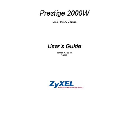 ZYXEL P-2000W EE
