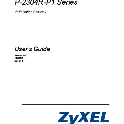ZYXEL P-2304R EE