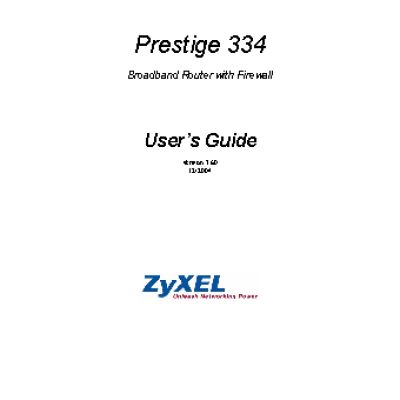 ZYXEL P-334 EE