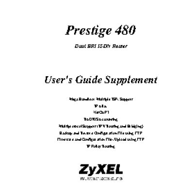 ZYXEL Prestige 480