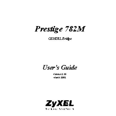 ZYXEL Prestige 782M EE